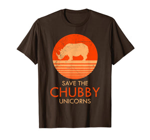 Funny shirts V-neck Tank top Hoodie sweatshirt usa uk au ca gifts for Vintage Retro Save The Chubby Unicorns T Shirt 1429842