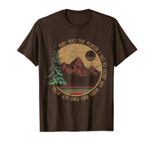 Load image into Gallery viewer, Into The Forest I Go Funny Hiking Camping T-shirt 156444
