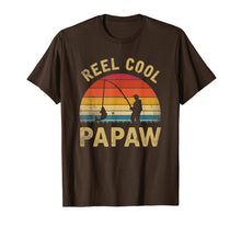 Load image into Gallery viewer, Mens Vintage Reel Cool Papaw Fish Fishing Shirt Father's Day Gift
