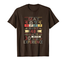 Load image into Gallery viewer, Funny shirts V-neck Tank top Hoodie sweatshirt usa uk au ca gifts for May 1971 Expericence Retro Vintage 48 Years Old T shirt 3105997

