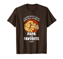 Load image into Gallery viewer, Papa Is My Favorite People Call Me Papa Funny Papa T Shirt
