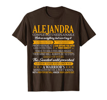 Load image into Gallery viewer, Funny shirts V-neck Tank top Hoodie sweatshirt usa uk au ca gifts for ALEJANDRA Completely Unexplainable Shirt First Name Tee 2446109
