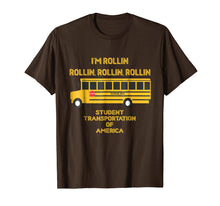 Load image into Gallery viewer, Funny shirts V-neck Tank top Hoodie sweatshirt usa uk au ca gifts for School Bus T-Shirt Rollin 2519453
