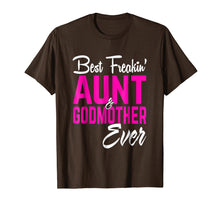 Load image into Gallery viewer, Funny shirts V-neck Tank top Hoodie sweatshirt usa uk au ca gifts for Best Freakin Aunt And Godmother Ever Tshirt Gifts Funny 145542
