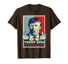 Load image into Gallery viewer, Funny shirts V-neck Tank top Hoodie sweatshirt usa uk au ca gifts for Vintage Trump 2020 T-shirt Fuck Your Feelings 1063142
