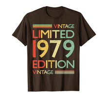 Load image into Gallery viewer, Funny shirts V-neck Tank top Hoodie sweatshirt usa uk au ca gifts for 40th Birthday Gift Vintage 1979 T-Shirt- 40 Years Old Shirt 1137090
