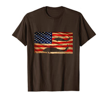 Load image into Gallery viewer, Uh-60 Black Hawk Helicopter T-Shirt Gift Usa Flag
