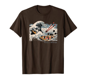 Funny shirts V-neck Tank top Hoodie sweatshirt usa uk au ca gifts for Sushi Kanagawa Hokusai Japanese Art T Shirt 311472