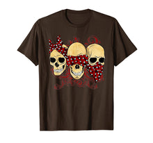 Load image into Gallery viewer, Funny shirts V-neck Tank top Hoodie sweatshirt usa uk au ca gifts for See No Evil, Speak No Evil, Hear No Evil Funny Skull T-Shirt 3047272
