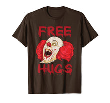 Load image into Gallery viewer, Funny shirts V-neck Tank top Hoodie sweatshirt usa uk au ca gifts for Free Hugs T Shirt Evil Killer Scary Clown Halloween Gift Tee 1182844
