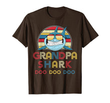 Load image into Gallery viewer, Retro Vintage Grandpa Sharks Tshirt gift for Mens
