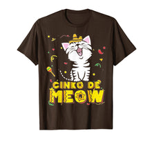 Load image into Gallery viewer, Funny shirts V-neck Tank top Hoodie sweatshirt usa uk au ca gifts for Cinco De Meow Shirt Cat Sombrero Pet Cinco De Mayo Gift Shir 4616296
