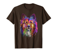 Load image into Gallery viewer, Funny shirts V-neck Tank top Hoodie sweatshirt usa uk au ca gifts for Splash Art Shetland Sheepdog T-Shirt | Cute Sheltie Gifts 1057485
