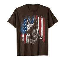 Load image into Gallery viewer, Patriotic German Shepherd American Flag Shirt Dog Gifts
