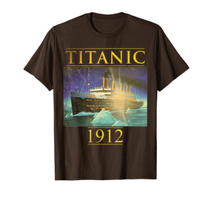 Titanic tshirt Sailing Ship Vintage Cruis Vessel 1912 gift
