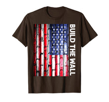 Load image into Gallery viewer, Funny shirts V-neck Tank top Hoodie sweatshirt usa uk au ca gifts for Build The Wall T-Shirt American Flag Map All Welcome 1920051
