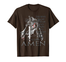 Load image into Gallery viewer, The Crusader The Devil Saw Me - Knight Templar T-Shirt

