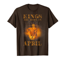 Load image into Gallery viewer, Funny shirts V-neck Tank top Hoodie sweatshirt usa uk au ca gifts for Men's Kings Are Born In April T-Shirt 1790588
