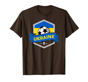 Ukraine Soccer T Shirt Ukrainian Team Ball Flag Gift 2020 T-Shirt-3201705