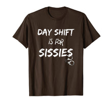 Load image into Gallery viewer, Night Shift Grave Shift Midnight Crew Police Gift  T-Shirt
