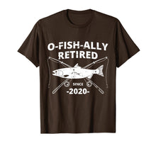 Load image into Gallery viewer, O-Fish-Ally Retired 2020 | Fishing Retirement T-Shirt-534080
