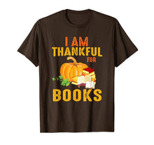 Load image into Gallery viewer, Thanksgiving Book Lover Librarian Gift Reading Lover T-Shirt
