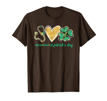 Load image into Gallery viewer, Stethoscope Love Shamrock Nurse St Patrick&#39;s Day Gifts TShirt126597
