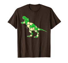 Load image into Gallery viewer, Green Polka Dot T Rex Dinosaur - International Dot Day Gifts T-Shirt 87954
