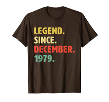 Load image into Gallery viewer, Vintage Retro 40th Birthday Gifts Idea Classic December 1979 T-Shirt-446822
