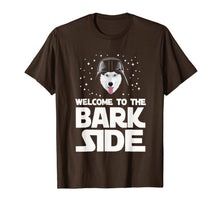Load image into Gallery viewer, Welcome to the Bark Side Siberian Husky Funny T shirt Gifts T-Shirt-2494849
