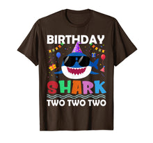Load image into Gallery viewer, 2nd Birthday Boy Shark Matching Party Gifts for Kids Shirt-252879
