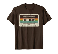 Load image into Gallery viewer, Vintage Best of 1971 48th Birthday Cassette T-Shirt
