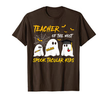 Load image into Gallery viewer, Teacher Of The Most Spooktacular Kids Teacher Halloween Gift T-Shirt
