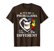 Load image into Gallery viewer, Llama Autism Awareness Gift Boys Girls Be A Little Different T-Shirt-1793782
