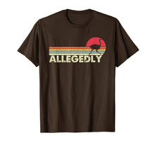Load image into Gallery viewer, Funny Allegedly Ostrich Shirt Flightless Bird Lovers Gift T-Shirt-158625
