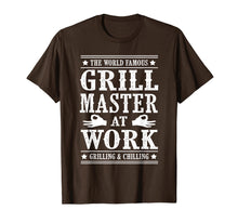 Load image into Gallery viewer, Grill Master Barbecue BBQ Smoker Grillin Dad Grandpa Gifts TShirt875697

