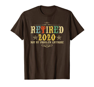 Retired 2020, Retirement Gifts For Men & Women, Funny TShirt254411