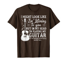 Load image into Gallery viewer, Funny shirts V-neck Tank top Hoodie sweatshirt usa uk au ca gifts for But In My Head I'm Playing My Guitar Guitarist Funny T-Shirt 314946
