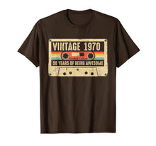 Load image into Gallery viewer, Vintage 1970 Made in 1970 50th birthday 50 years old Gift T-Shirt-1003234
