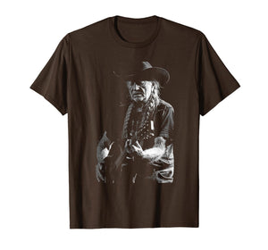 Retro Vintage Willie Shirt Nelson Legends Live Forever Gift T-Shirt