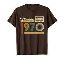Load image into Gallery viewer, 50th Birthday Gifts Cassette Vintage 1970 50 Years Old T-Shirt-160783
