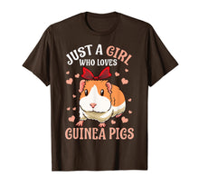 Load image into Gallery viewer, Funny shirts V-neck Tank top Hoodie sweatshirt usa uk au ca gifts for Just A Girl Who Loves Guinea Pigs Lover Mom Girls Cavy Gift T-Shirt 656339
