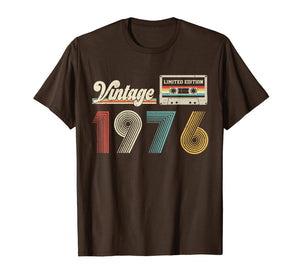 Vintage 1976 Tshirt Limited Edition 44th Birthday Gifts T-Shirt264848