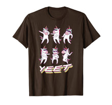Load image into Gallery viewer, Unicorn Dancing Celebration Yeet Meme T-Shirt
