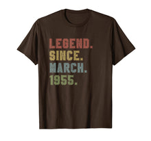 Load image into Gallery viewer, Legend Since March 1955 65th Birthday 65 Years Old Gifts T-Shirt-808013
