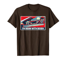 Load image into Gallery viewer, I&#39;m Riding With Joe Biden for US President 2020 TShirt118700

