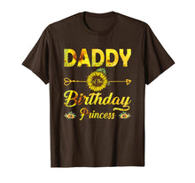 Load image into Gallery viewer, Daddy Of The Birthday Princess Shirt Dad Sunflower Gifts T-Shirt-1281765
