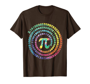 Math Teacher Gifts Tie Dye Pi Symbol Pi Day TShirt596528
