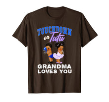 Load image into Gallery viewer, Touchdown Or Tutu Grandma Loves You Gender Reveal Shirt
