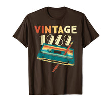 Load image into Gallery viewer, Vintage 1969 Music Cassette 50th Birthday Gifts 50 Years Old T-Shirt 132987

